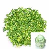 Dehydrated Cabbage Flakes - Irregular Flakes, Bright Green & Yellowish White, Moisture 7%, Bulk Density 0.3-0.6 G/ml | Convenient, Flavorful, Easy Storage, Fast Rehydration, Long Shelf Life