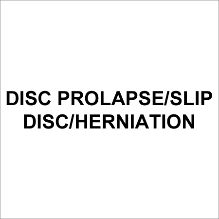 Slip Disc Herniation Treatment