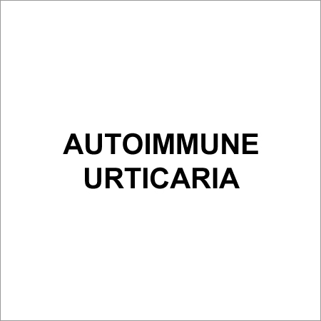 Autoimmune Urticaria Treatment