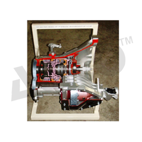 Cut Section Model Of Automatic Transmission Of AC