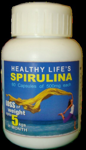 Spirulina capsules 60