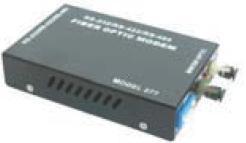RS-232/RS-422/RS-485 (Serial) to Single-Mode Fiber Optic Converter / Modem
