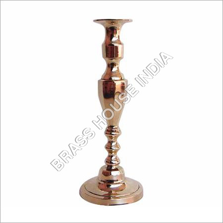 Designer Brass Candle Holder