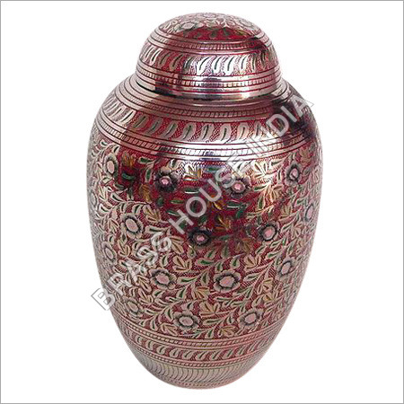 Antique Brass Urn