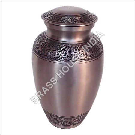Engraved Brass URN