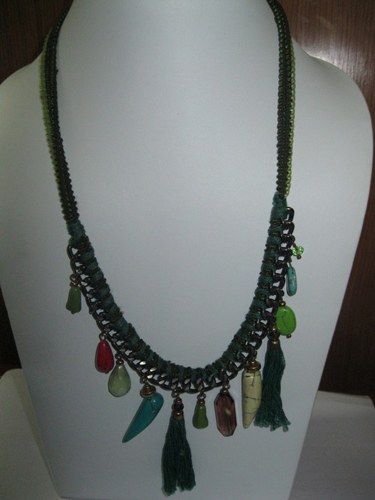 beaded necklace