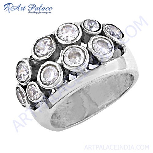 Silver Zirconia Ring