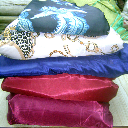 Polysilk Dyed Fabric