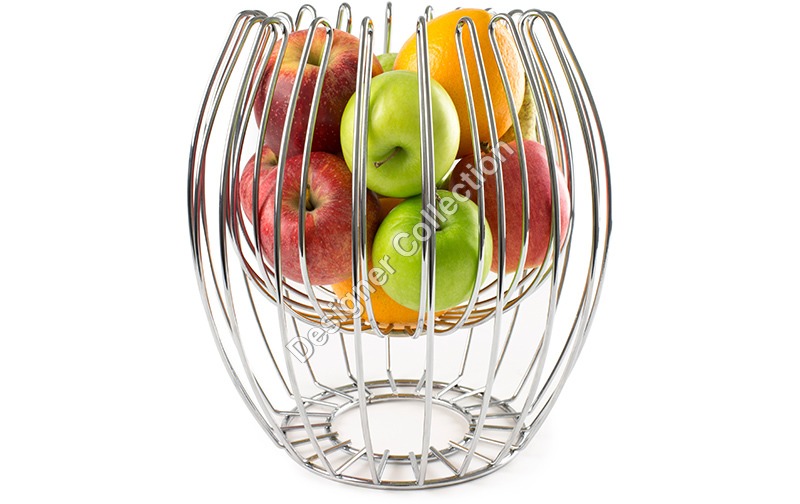 Stainless Steel Wire Basket By DESIGNER COLLECTION