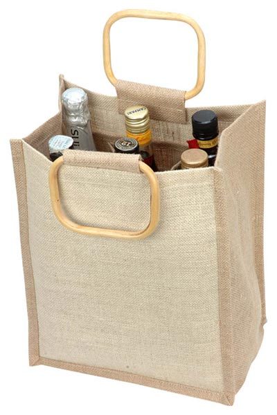 Jute Wine Bottle Holders