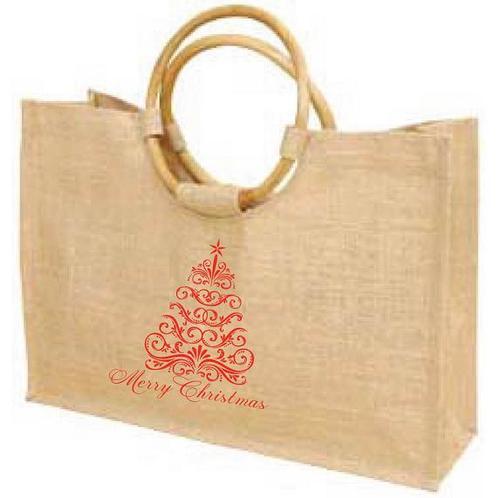 Jute Christmas Bag