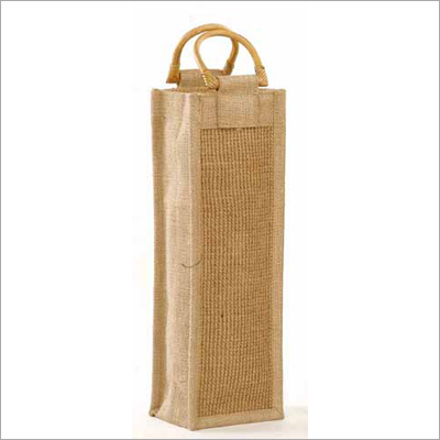 Jute Wine Bottle Bags