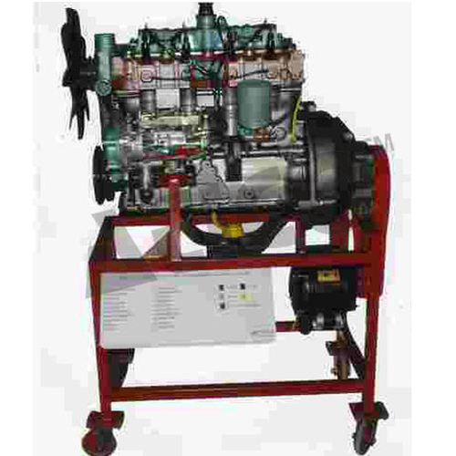 Cut Section Model Of Four Stroke Four Cylinder Application: Lab Equipment