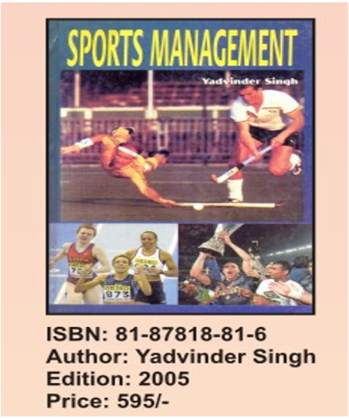 Sports Management Books By SPORTS PUBLICATION