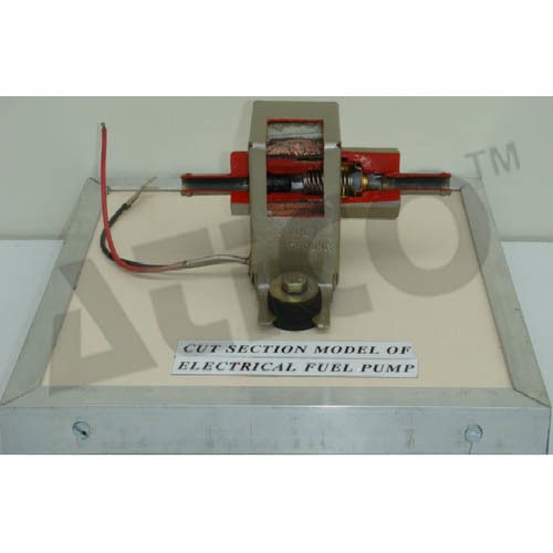 Cut Section Model Of Electrical Fuel Pump Application: Lab Equipment