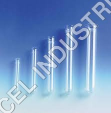 Test Tube - Borosilicate Glass, 5-50 ml, 1-2 mm Wall Thickness | Heat Resistant, Chemical Inert, Reusable Design