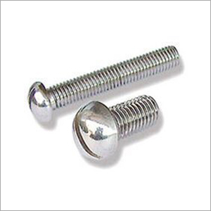 Round Head Screw - Premium Quality Material, High Tensile Strength, Round Shape Head | Corrosion Resistant, Durable, Easy Assembling, Robust Design