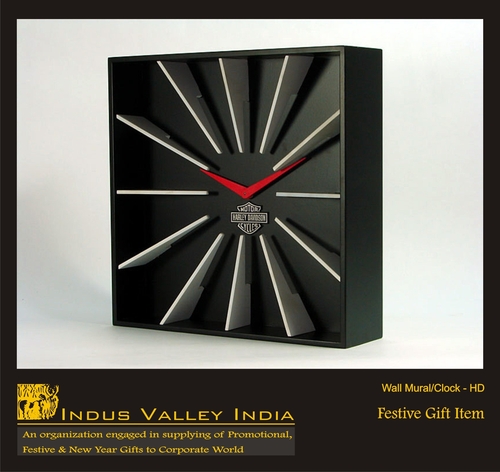 Wall Mural Clock - HD