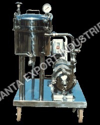 HORIZONTAL PLATE TYPE STAINLESS STEEL FILTER PRESS MODEL HP-68