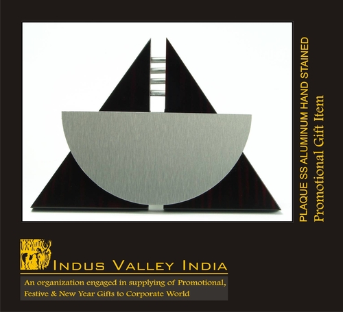 Plaque - SS Aluminium Hand Stained