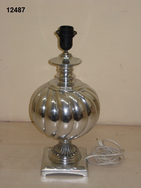 Aluminium Silver Lamp