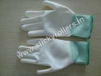 White Pu Palm Coated Cleanroom Gloves
