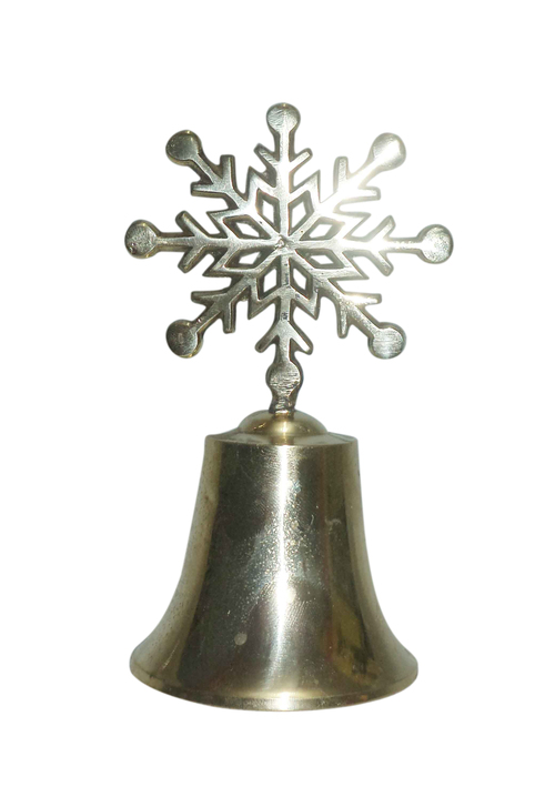 Snow Flake Metal Bell