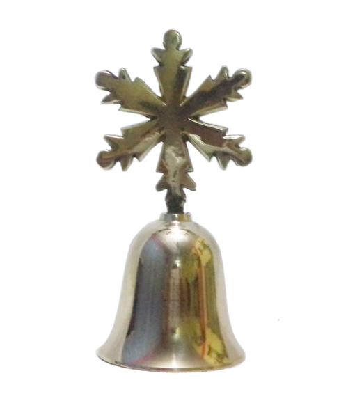 Snow Flake Metal Bell