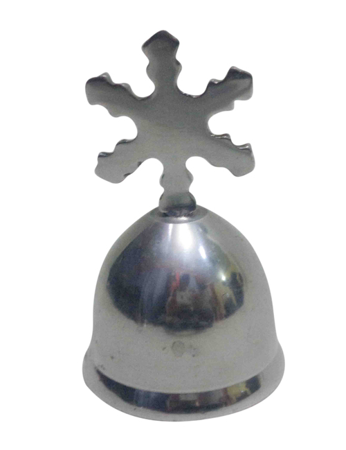 Snow Flake Metal Bell