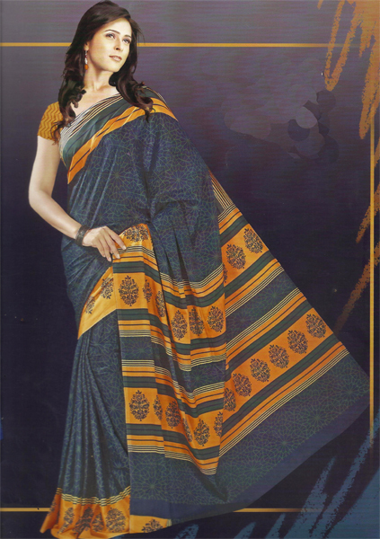 Como Crepe Sarees