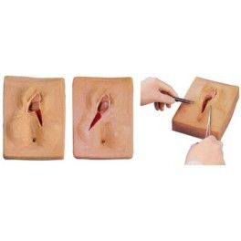 Skin Vulva Suturing Training Simulator