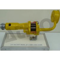 Cut Section Model Of Gear Lubrication Pump Application: Lab Equipment