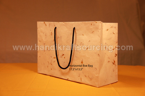 Horizontal Box bag-17.5x 13.5 inches