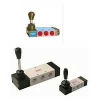 Black And White Hand Lever Valves