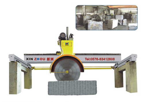Industrial Stone Cutting Machine - Aluminum Build, 2200 mm Blade Length | 1-Year Warranty, PLC Control System