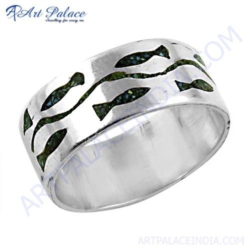 Attractive Wholesale Inley Sterling Silver Ring