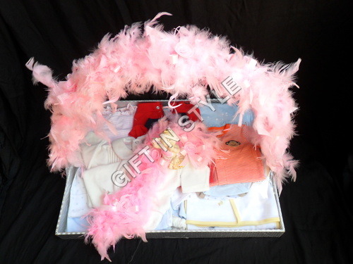 Baby Showers / Announcement - Rectangular Modern Indoor Decoration | Factory Made, Floral Theme Design