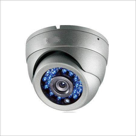 Crompton Greaves Dome IR Camera - Aluminum, Silver, 720p, 30m IR Range | Weatherproof, Easy Install, Long Life