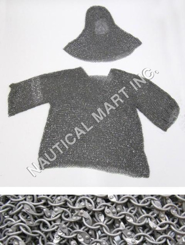 Aluminum Chain Mail With Hood