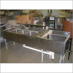 Used Stainless Steel Sink Tables By SYSTEM ENTERPRISES