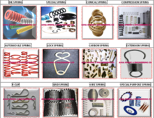 Industrial metal Springs