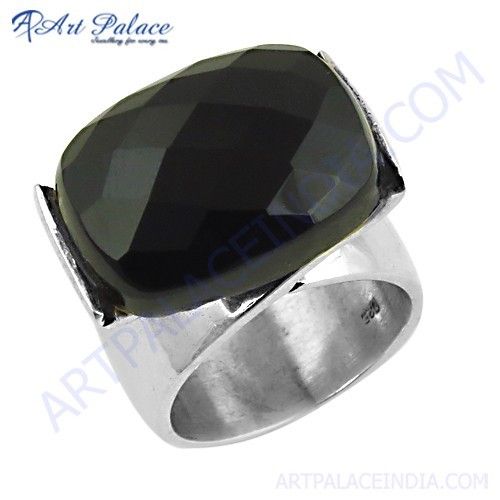 Hot Black Onyx Gemstone 925 Sterling Silver Ring