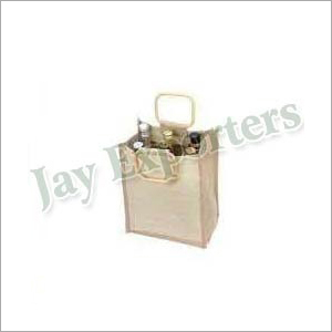 6 Bottle Jute Wine Bags