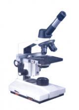 Monocular inclined co-axial microscope