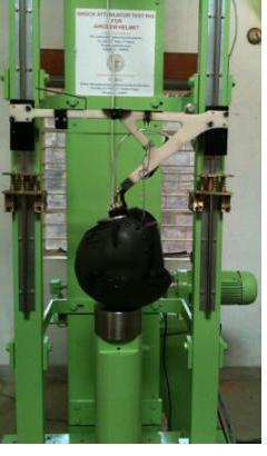 Helmet Test Rig