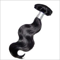 Machine Weft Virgin Hair - Human Hair, Black, Various Lengths | Natural Look, Silky, Durable, Body Wave