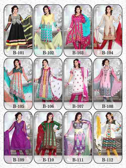 Designer cotton dress material Designer cotton dress material