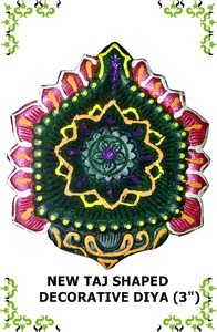 New Taj Shaped Decorative Diya