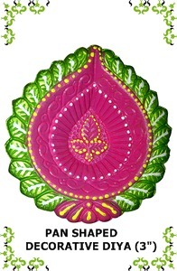 Pan Shaped Decorative Diya