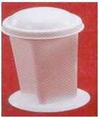 COPLIN STAINING JAR, GLASS, HIGH-DENSITY POLYTHENE